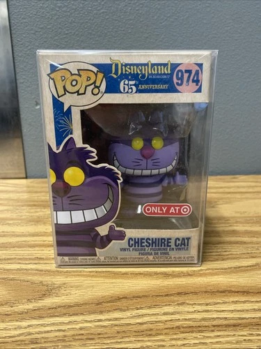 Funko Pop Cheshire Cat Only at Target Disneyland 65th Anniversary #974 Protector