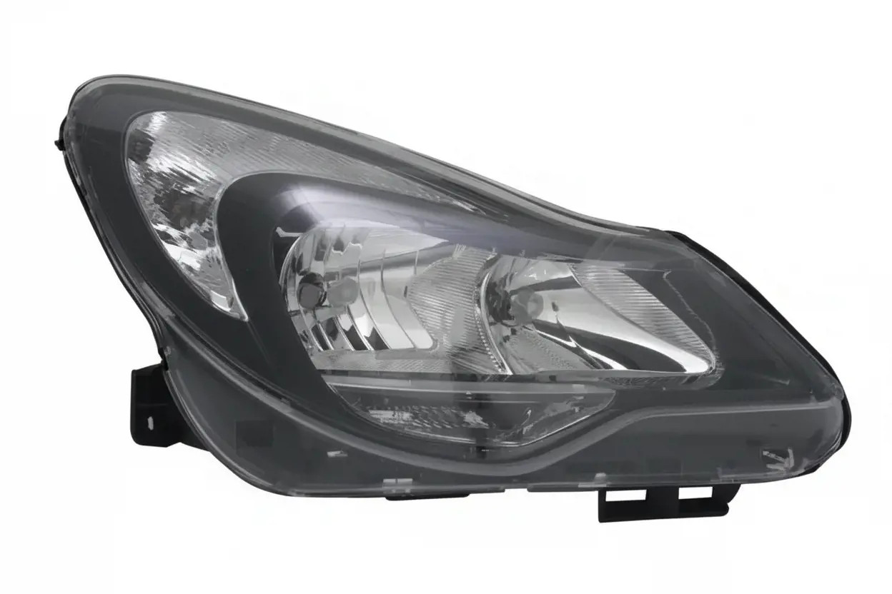 Hauptscheinwerfer links H7/H1 20-12630-15-2 TYC für OPEL CORSA D