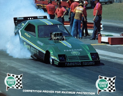 VRHTF NHRA VTG ''Quaker State Al Segrini ''Super Brut'' Fuel Funny Car Hand out