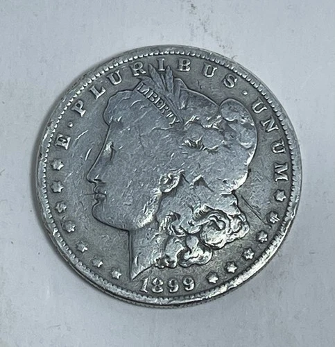 1899-O Morgan Silver Dollar - 90% AU - Circulated - See Pics