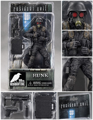 7'' NECA Resident Evil Hunk 10th Anniversary Action Figure Collection 1:12 New