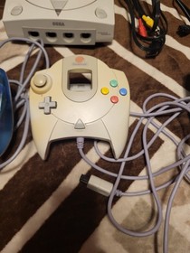 Sega Dreamcast Console Bundle USA Region OEM Controller TESTED WORKING VA1