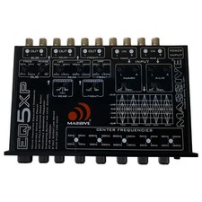 Massive Audio EQ5XP Convertitore Uscita Linea 6 Canali Equalizzatore Processore Segnale