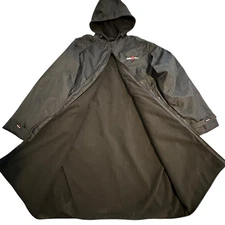 NWOT Scuba Max Soft Fleece Lined Hooded Swim Parka Black 2XL