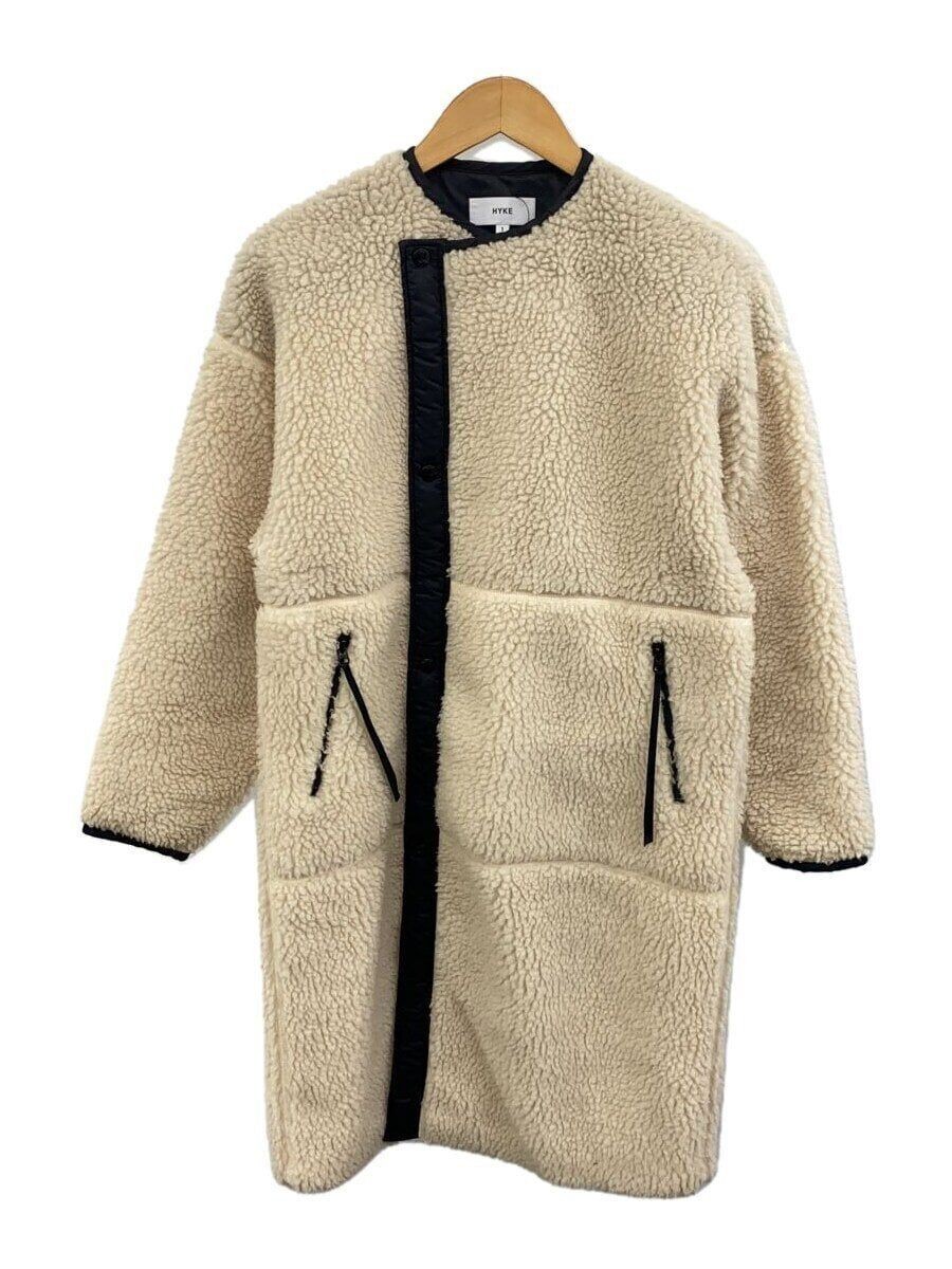 ALTRA Cappotto HYKE Altro Boa 1 Poliestere Bianco Tinta Unita 182 17175