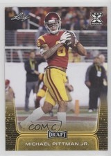 2020 Leaf Draft Gold Michael Pittman Jr #49 1ij5