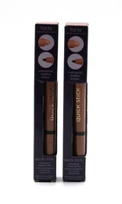 2x TARTE Quick Stick Shadow & Liner Rose Gold Luster/Black | NIB