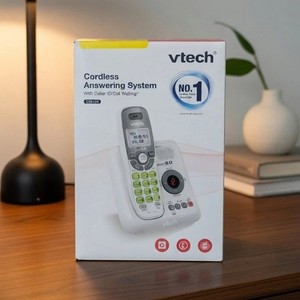 VTech CS6124 Cordless Answering System White Caller ID Call Waiting