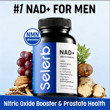 NAD+ Capsules Support Prostate & Blood Circul...