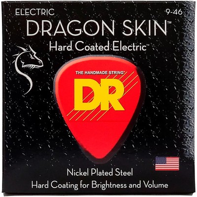 DR Strings DSE946 Dragon Skin Coated LightMedium Electric Guitar Strings