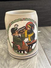 Alter Bierkrug O,5 Liter Gru&szlig; Aus Alt - M&uuml;nchen  Krug Bayern Bier