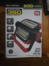 Bell Howell 600 Lumens Super Bright Multi Directional Worklight Cordless  NIB