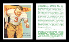 BRONKO NAGURSKI Chicago Bears Football 1935 National Chicle Co. Card - REPRINT