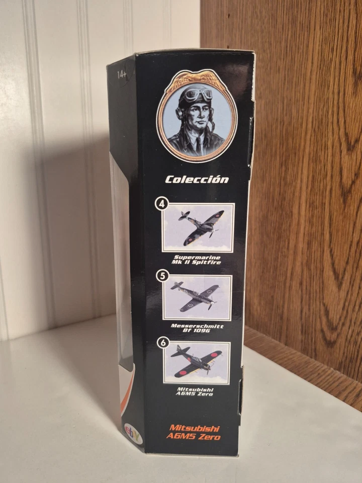 Matchbox Collection Mitsubishi A6M5 Zero WWII Airplane Fighter Plane - Image 2 of 4