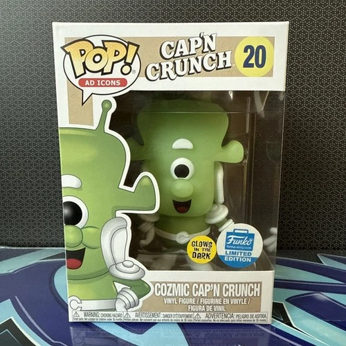 Funko Pop! - Ad Icons Cozmic Cap’n Crunch - #20 Glow Shop LE NIB B3