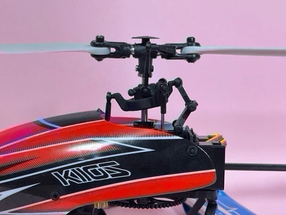 K110S RC Helicopter Swash Plate Black Stabilizer for XK 1800mAh Battery Used Jap - Image 2 of 4