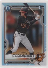 2021 Bowman Draft Chrome Sky Blue Refractor Reed Trimble #BDC-144 s3g