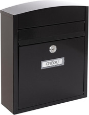 Compact E5734 Cassetta Postale Individuale in Acciaio, Cassetta Della Posta Da P
