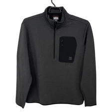 Alaskan Hardgear by Duluth Trading Co Mens Pullover 1/4 Zip Gray XL - CJ