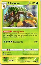 Rillaboom (014) Holo Rare SWSH01: Sword & Shield Base Set 014/202 LP