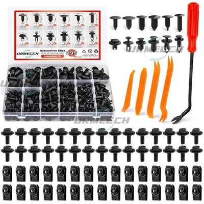 360pcs Unterfahrschutz Clips Schrauben Befestigung Einbausatz für Peugeot