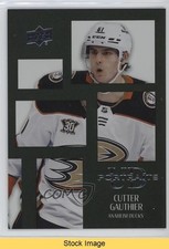 2024-25 Upper Deck Series 2 UD Portraits Black Cutter Gauthier #P34 READ q2c