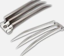 Halloween Cosplay Props Two Piece One Pair Wolverine Claws Wolf Paws ABS Palst..