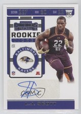 2019 Panini Contenders Rookie Ticket LJ Scott #177 Auto 0c6
