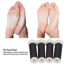 Foot File Replacement Roller 4pcs Micro Pedi Replacement Rollers Electric