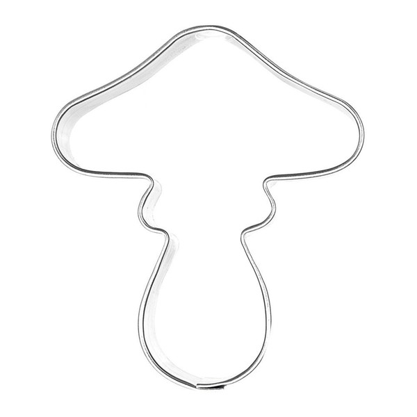 Ausstechform Ausstecher FüR Kekse Lebkuchen Edelstahl Fliegenpilz 6 Cm-image