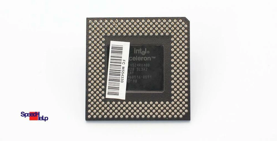 Cpu Intel Celeron 400mhz Processor Socket Pga 370 66mhz Fsb Tested 100% Sl3a2 - Image 2 of 2