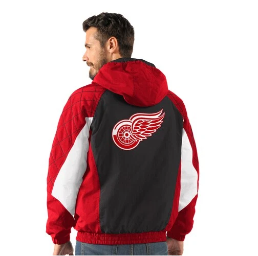 Chaqueta de bateador pesado Detroit Red Wings para hombre, tallas: L, XL () Foto 2 de 2