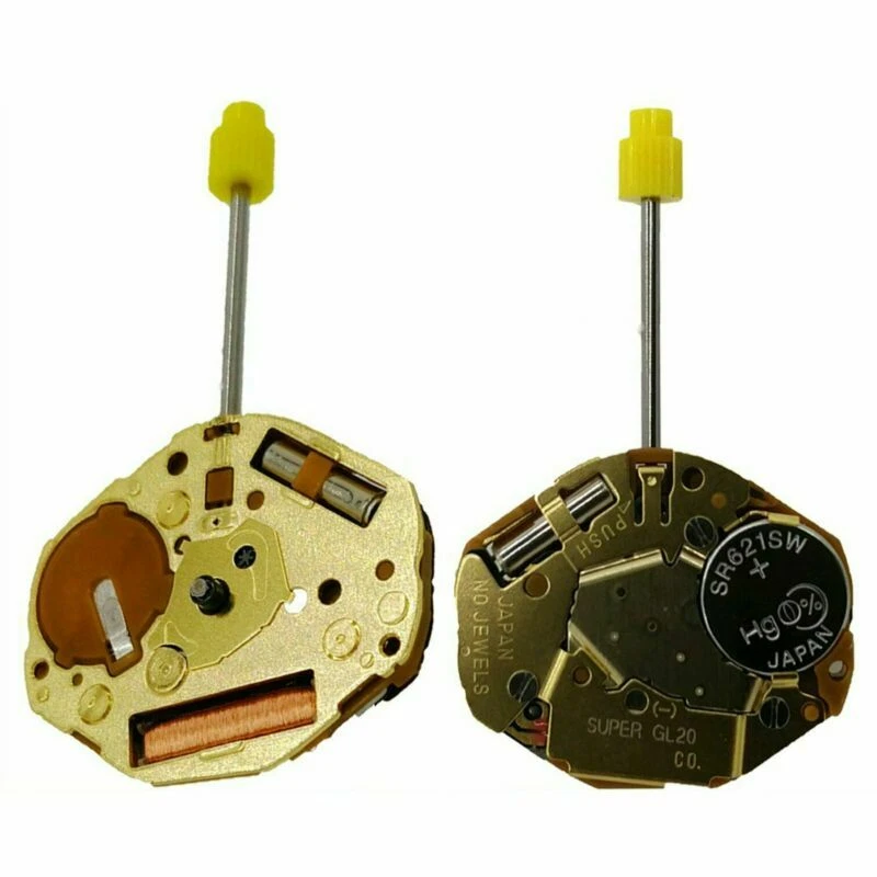 Miyota GL20 Quartz Movement w Battery Adjusting Stem Watch Repair Accessories