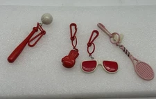 Vintage 1980s Bell Charms Lot Of 4