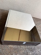 Roca Mini Mirrored Cabinet Textured Wenge 450mm Right Hand 856692154