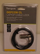 New Targus DEFCON CL Notebook Laptop Cable Combo Lock  Model: PA410U 