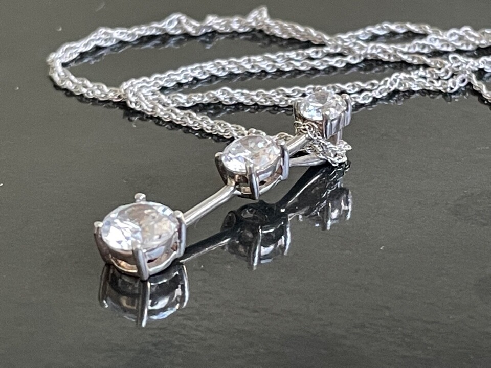 SOLID 925 STERLING SILVER ''BEFORE,NOW,FOREVER'' … - image 4