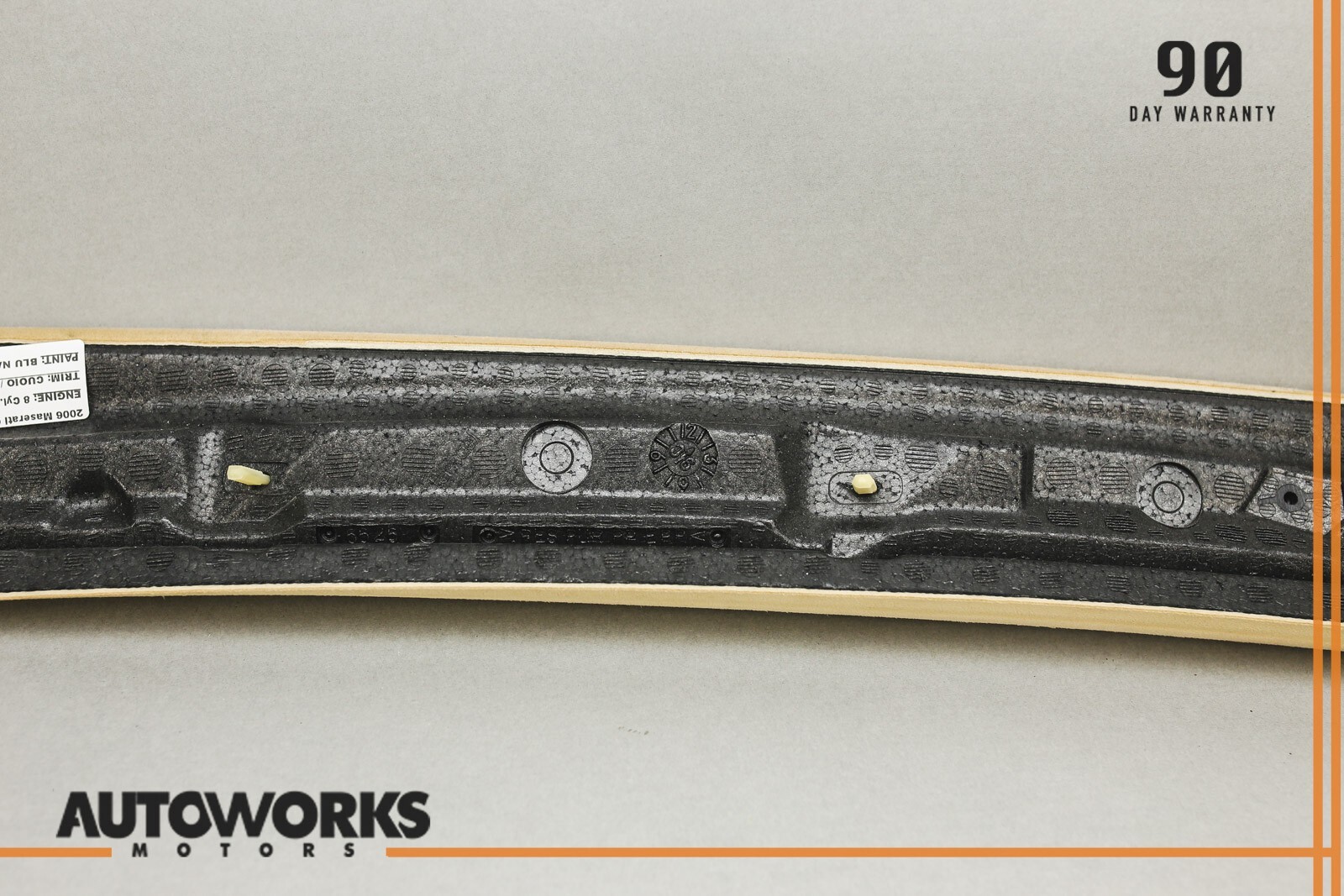03-13 Maserati Quattroporte M139 Left Side A Pillar Inner Trim Cover Panel OEM