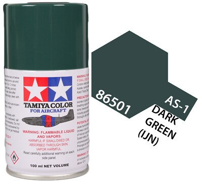 Tamiya Aircraft Lacquer Spray Paint AS Series 100ml - US Fast Ship 100% Genuine