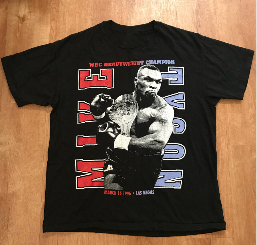 New Mike Tyson Black Cotton Unisex Men T-shirt All Sizes S-5XL
