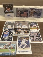 Tampa Bay Rays Team Lot-11 cards auto/stars/mem/rookie