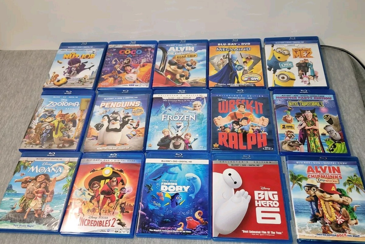 ディズニー映画 DVD+Blu-ray 15点セット