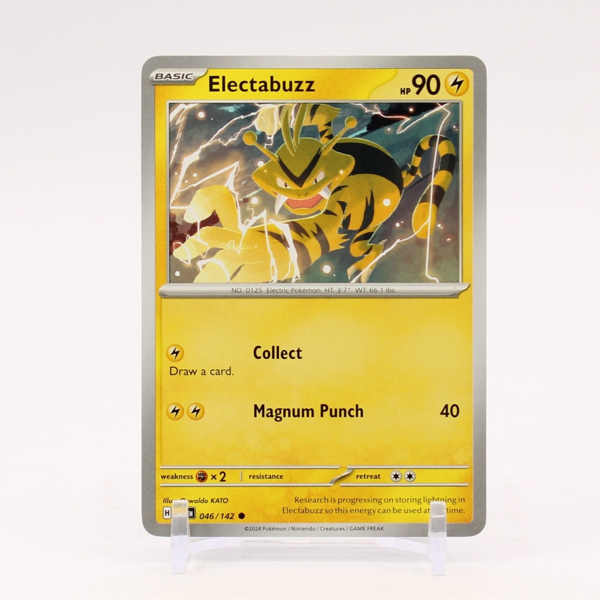 Electabuzz - 046/142 Stellar Crown Pokemon - NM/MINT | eBay Electabuzz - 046/142 Stellar Crown Pokemon - NM/MINT | eBay