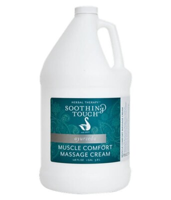 Soothing Touch Herbal Therapy Massage & Spa Muscle Comfort Cream Gallon (128 Oz)
