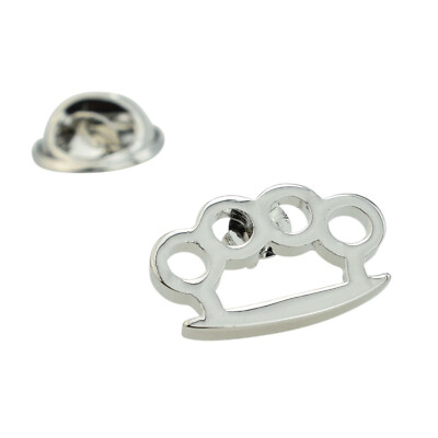 Knuckle Duster Anstecknadel Abzeichen 20 mm x 10 mm