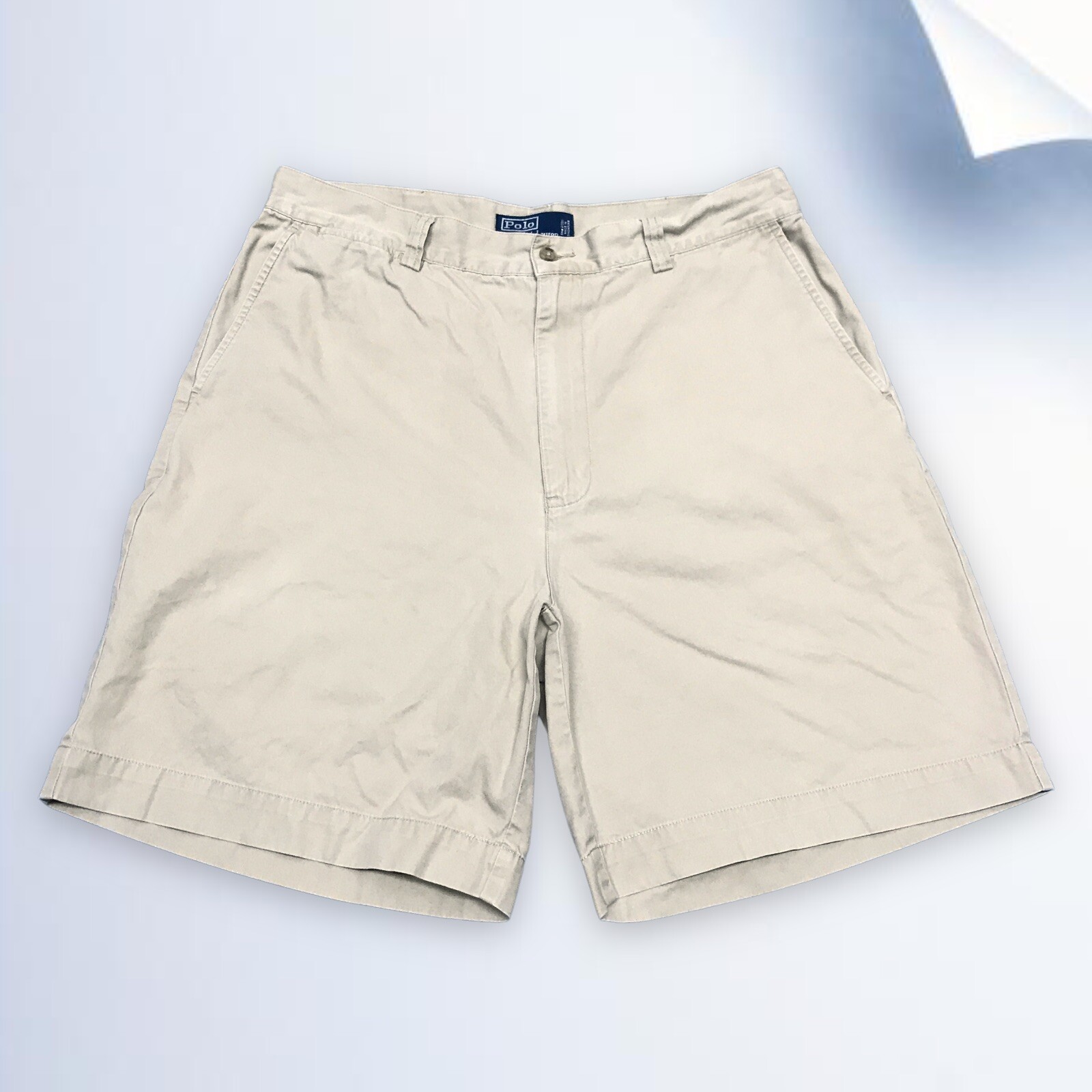 Polo Ralph Lauren Mens Chino Shorts Beige 34 Regular … Gem