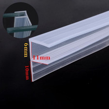 2M F/H/U Screen Enclosure Seal Strip for 6/8/10mm Glass Shape Bath Door Shower