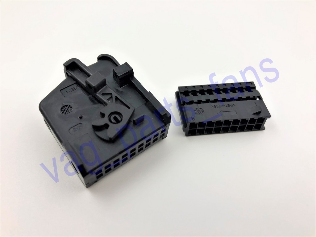 18 Pin AUX Interface Housing for VAG VW Audi Seat SKODA Navi Mfd2  