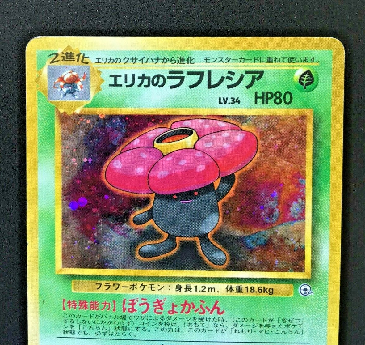 ポケモン - ポケモンカード　英語版 エリカのラフレシア　Erika&#39;s Vileplume Erika's Vileplume Pokemon Gym Heroes Holofoil Pokemon Card