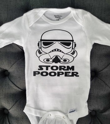 storm pooper onesie